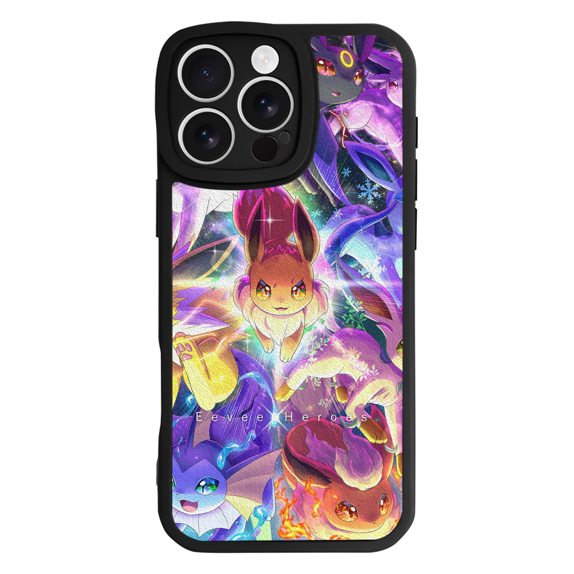 （画像用） ポケットモンスター Pokémon 【iPhone 16シリーズ対応】シリコンスマホケース（レザー調） 材質：シリコン